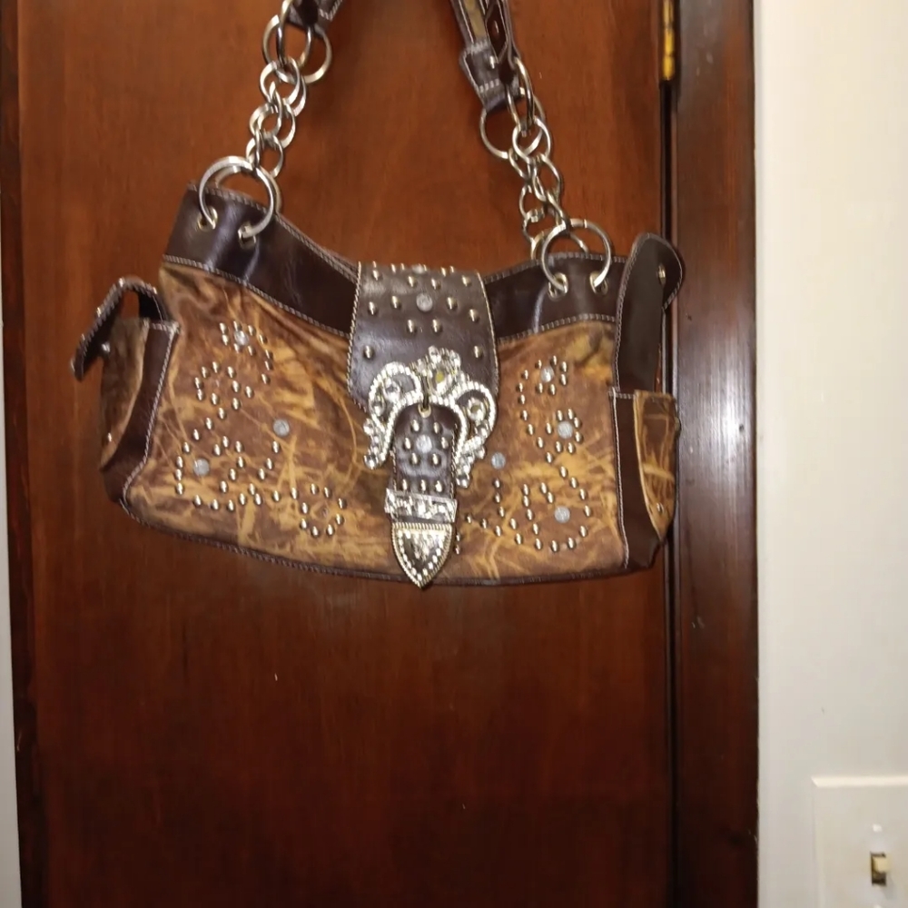 Bejeweled never used purse camo style